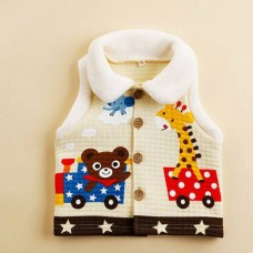 children vest Decorate with feathers on the arms and neck soft cloth.