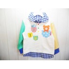 Boys long sleeve shirts Cotton Terry Sew a dress shirt collar