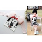 Long Sleeve Striped Minnie.