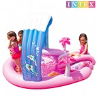 สระน้ำเป่าลมสไลเดอร์ (Intex-57150)
